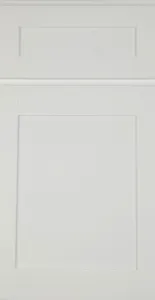 Beveled White Shaker